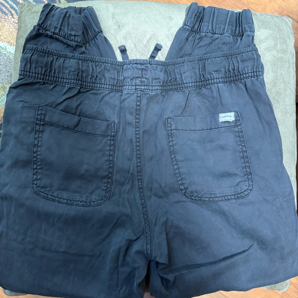 ORVIS Lyocell Pullon Joggers w Pockets Soft Dark Gray Womens size Medium - Picture 7 of 9